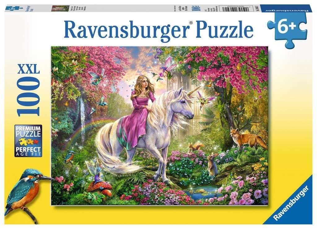 Пазл Ravensburger XXL Unicorns 100 деталей, фото №1
