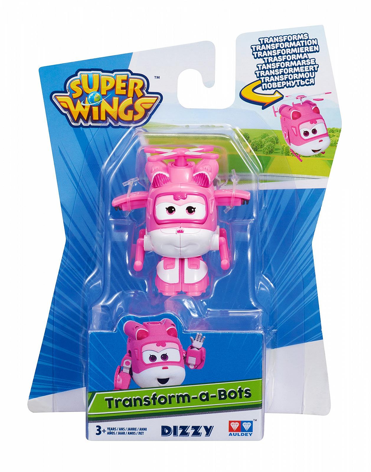 Трансформер Super Wings Series 1 Dizzy 5 см, фото №3