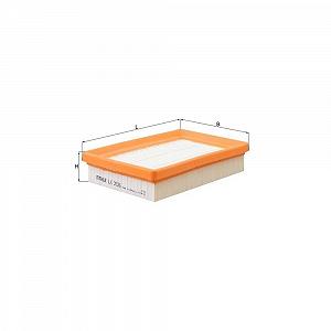 Воздушный фильтр KNECHT LX 3536 для CITROËN PEUGEOT SUZUKI TOYOTA - Фото 1