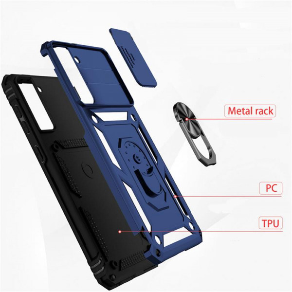 Чeхол-накладка BeCover Military для Samsung Galaxy A23 SM-A235 Blue 707374, фото №4