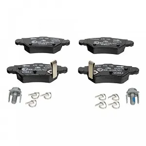 Комплект гальмівних колодок, дискове гальмо ATE 13.0460-3976.2 задня вісь для OPEL VAUXHALL synthetic.ua - Фото 1