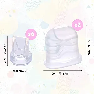 Ремкомплект (2 силіконові мембрани та 6 клапанів) для Eufy E10/S1/S1 Pro Lansinoh NCVI Nicegreen synthetic.ua - Фото 1