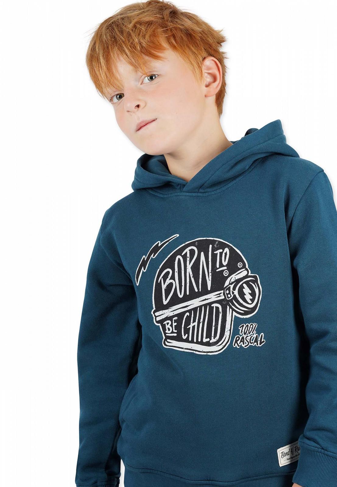Дитяче худі Band of Rascals Helmet з органічної бавовни, фото №2