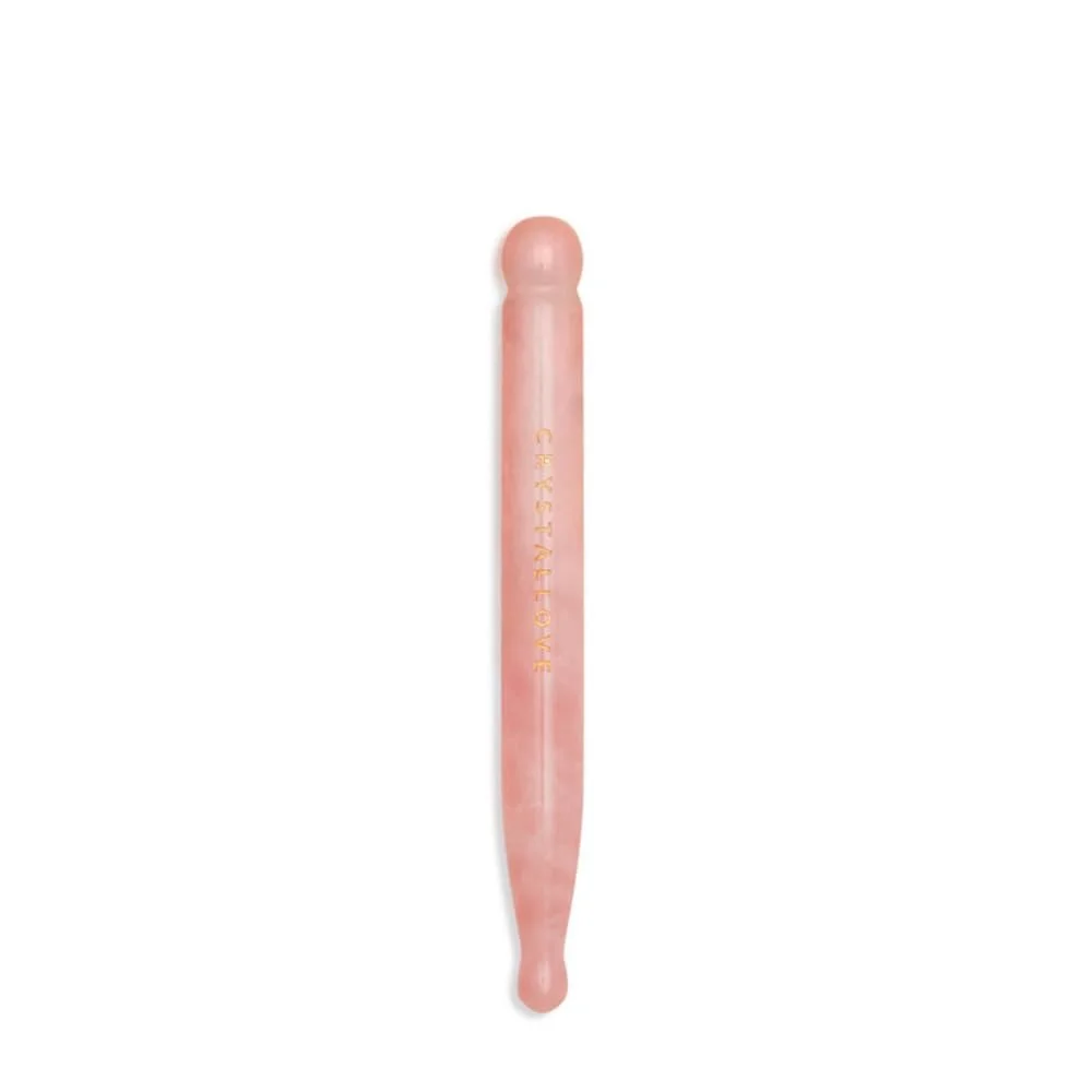 Масажер для обличчя CRYSTALLOVE Rose Quartz Reflexology Stick, фото №1