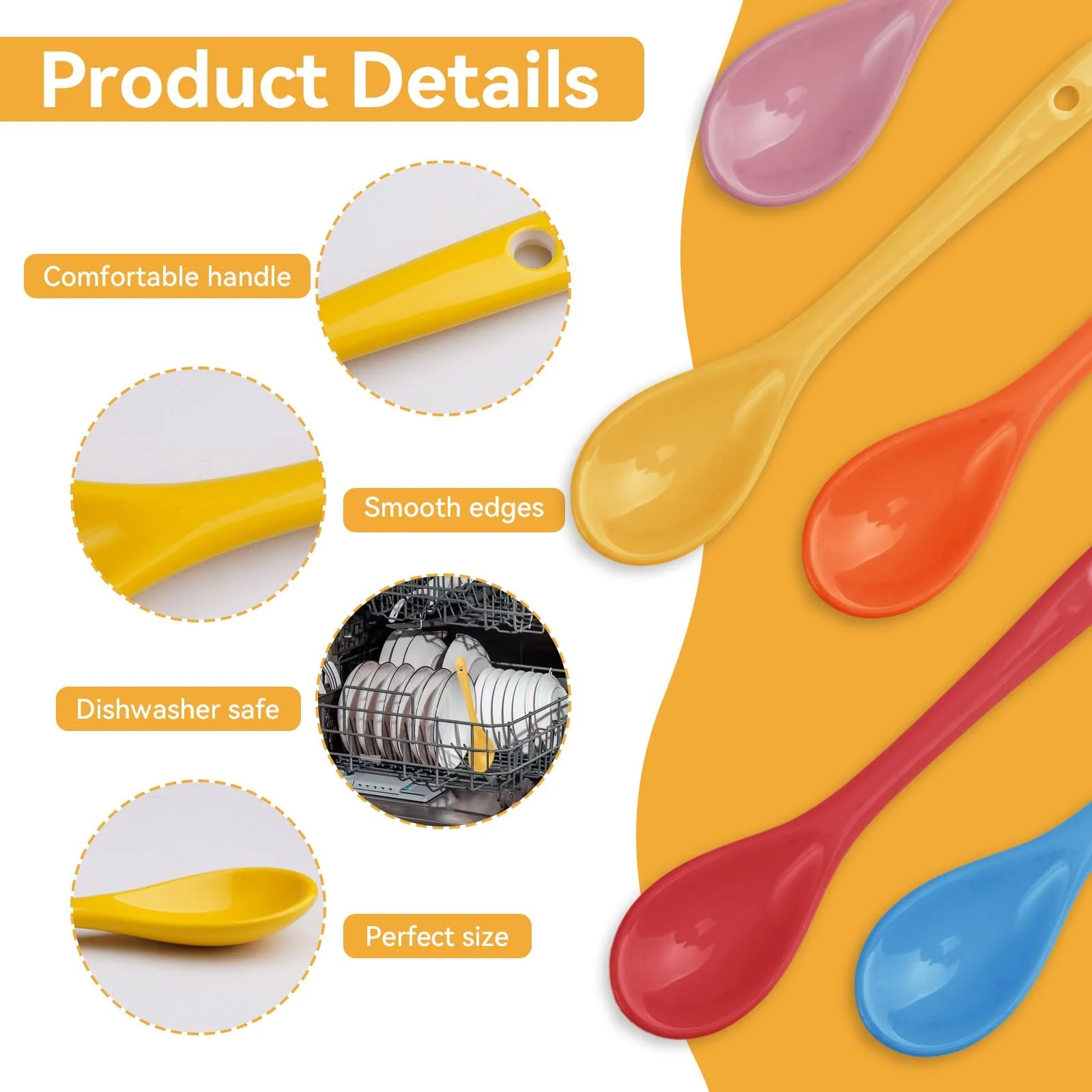 Набор фарфоровых ложек., фото №3