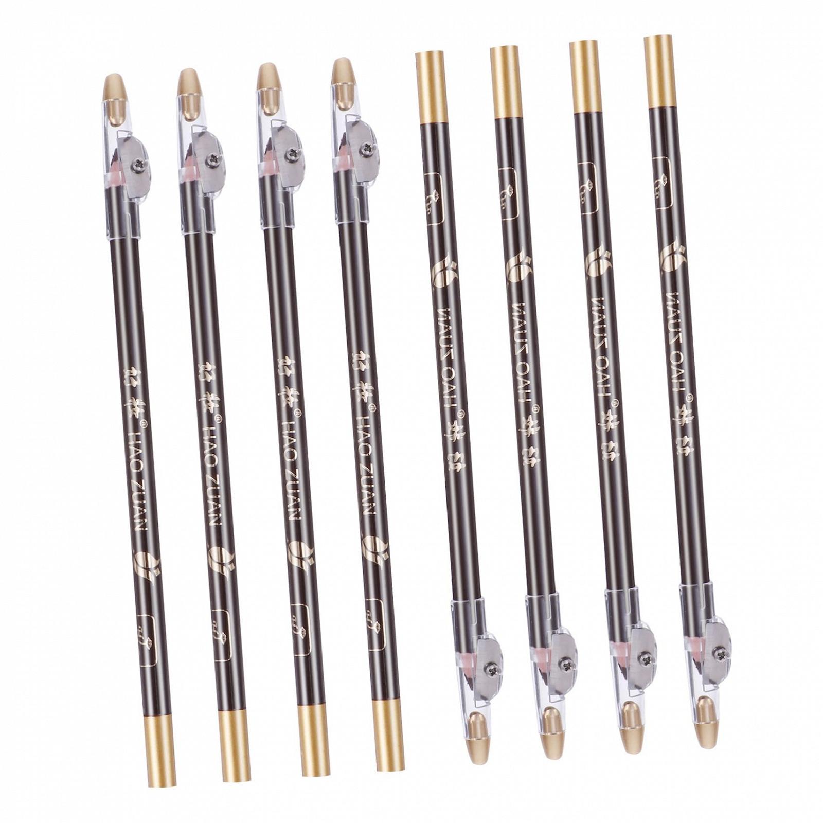 Інструмент Mikinona 8St Bleistiftspitzer чорні олівці для природних брів, фото №1