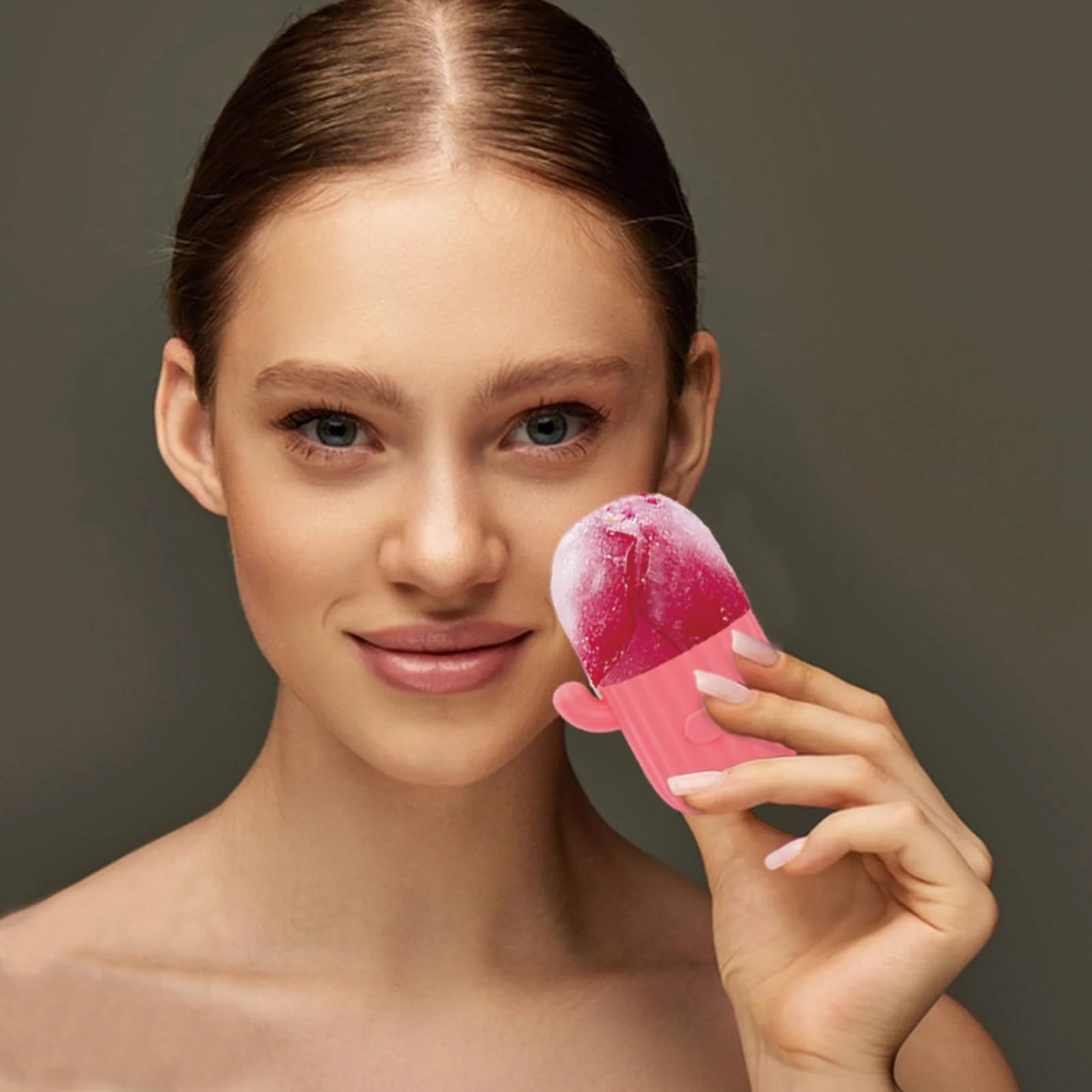 Кріоролер для обличчя Ice Face Roller силіконовий для звуження пор, фото №6