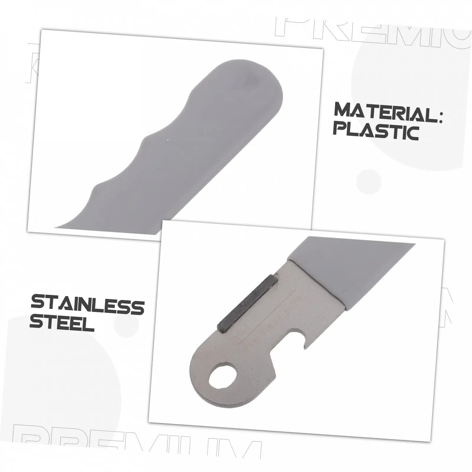 Точилка для ножів та ножиць Mipcase багатофункціональна з нержавіючої сталі ручна портативна, фото №3