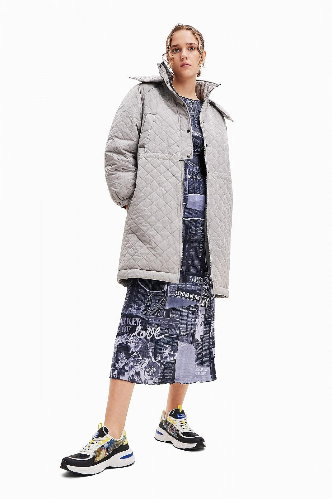 Пальто Desigual Denmark Женское Утепленное Длинное, фото №4