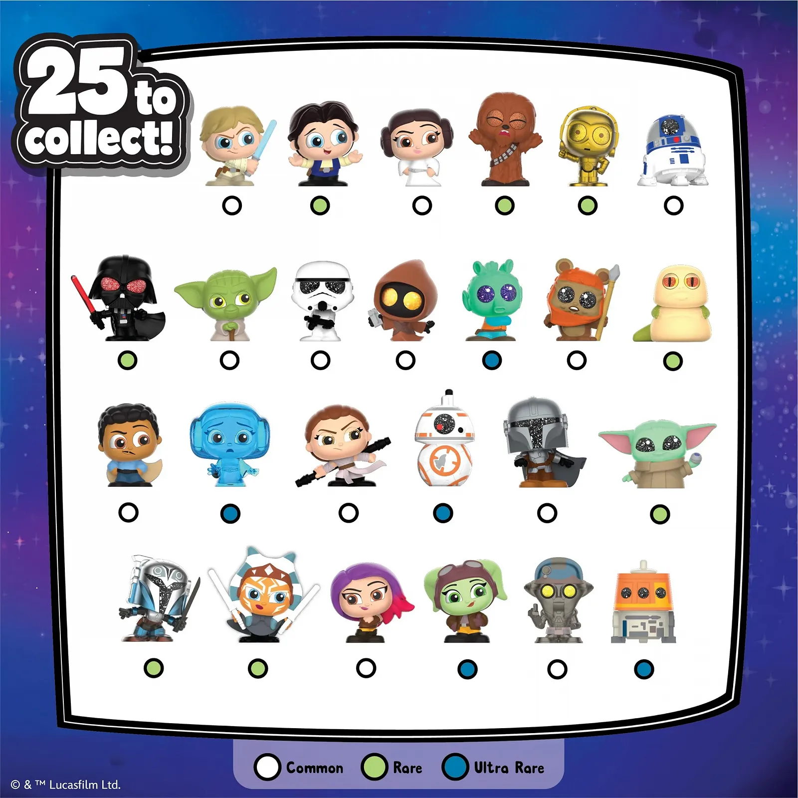Міні-фігурки Just Play Doorables Star Wars Galaxy Mini Peek Series 1 набір з 2 шт., фото №5