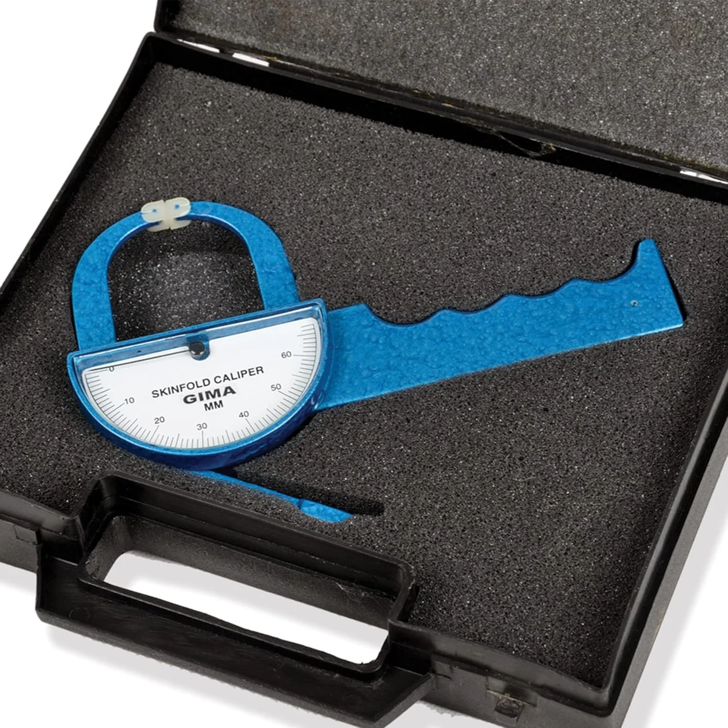 Механічний плікометр GIMA FAT-2 / 67 мм / Алюміній / Синій, фото №2 Механічний плікометр GIMA FAT-2 / 67 мм / Алюміній / Синій, фото №2