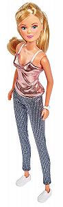 Кукла Simba Love Shimmer в блестящем топе и брюках, с часами и кроссовками synthetic.ua - Фото 1