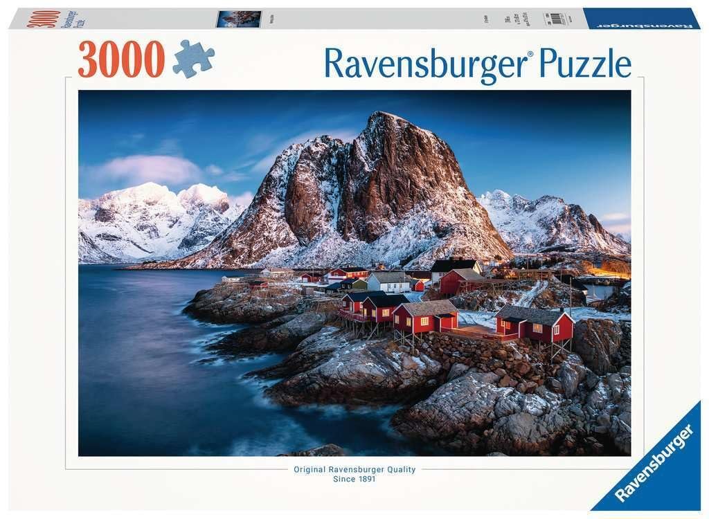 Пазл Ravensburger 17081 Hamnoy, Lofoten 3000 деталей, фото №1