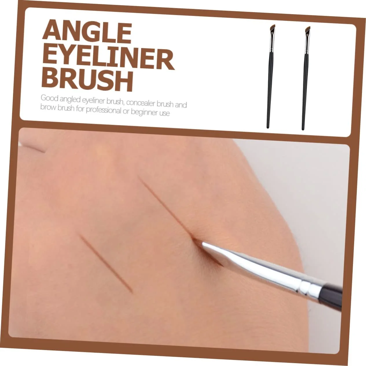 Кисти Ipetboom для бровей, 10 шт, скошенная, плоская, для консилера, для макияжа, фото №4