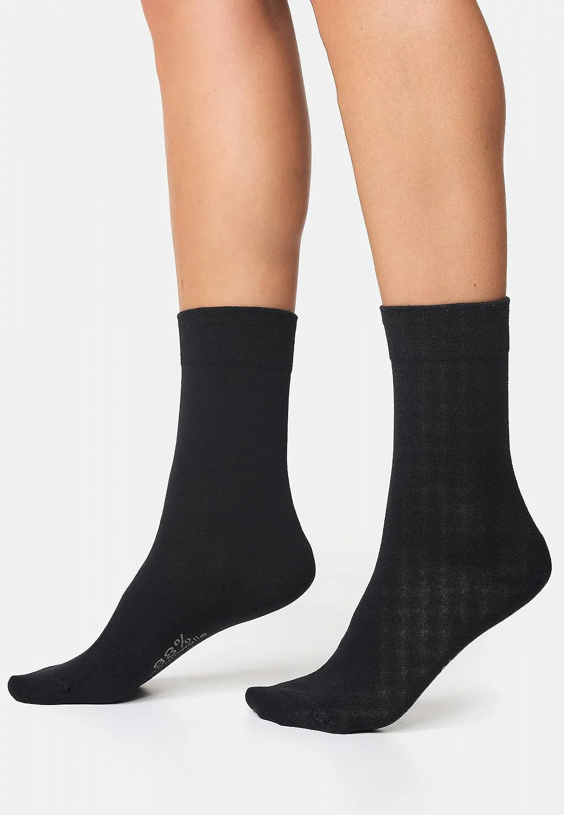 Високі шкарпетки Nur Die 98% Cotton з комфортним поясом, дихаючі та зручні, фото №3