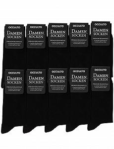 Носки Occulto Женские Черный, упаковка 10-20 (Модель: Hermine) - Фото 1