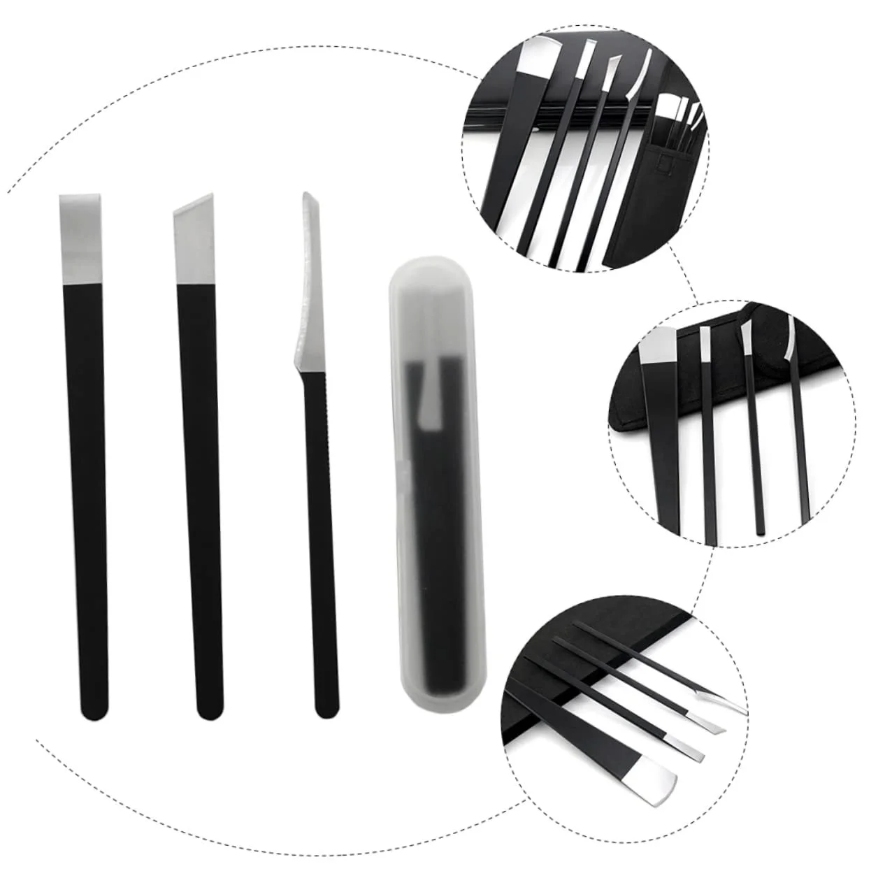 Набір для педикюру OATIPHO 4 шт. Професійний, фото №4