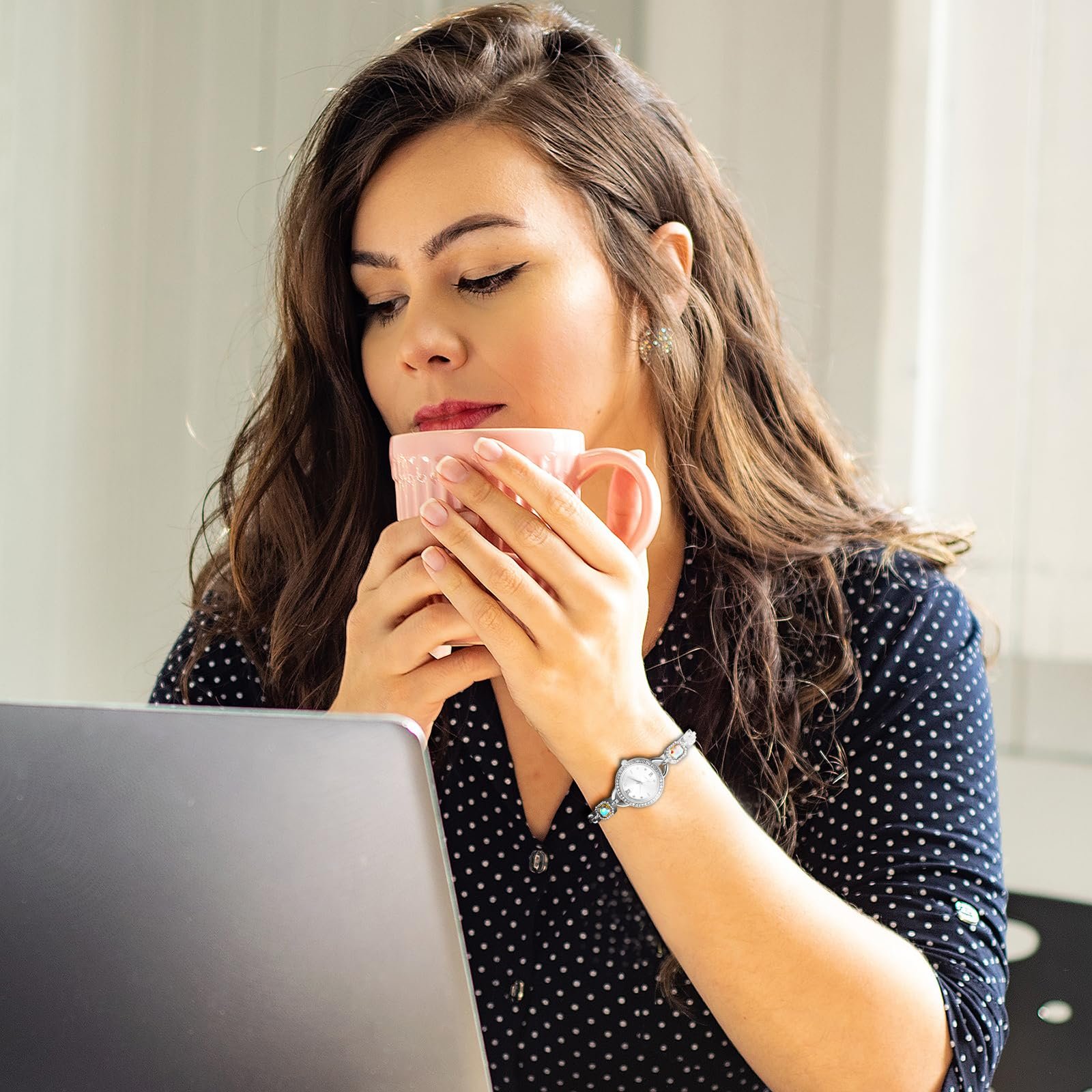 Жіночий годинник JewelryWe Кварцовий Аналоговий, фото №2