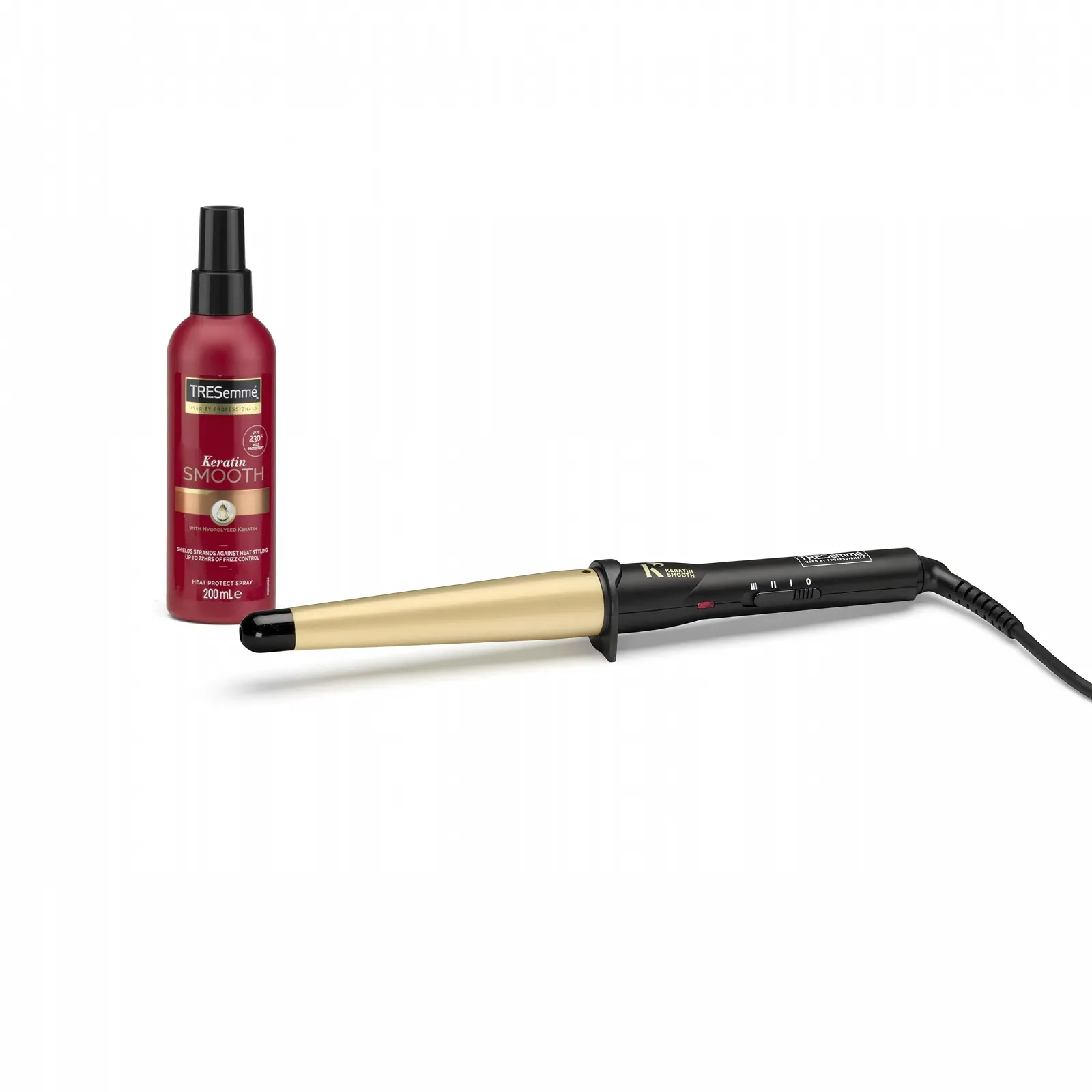 Стайлер-конус TRESemmé Keratin Smooth Salon Shine 32-19 мм, фото №1 Стайлер-конус TRESemmé Keratin Smooth Salon Shine 32-19 мм, фото №1
