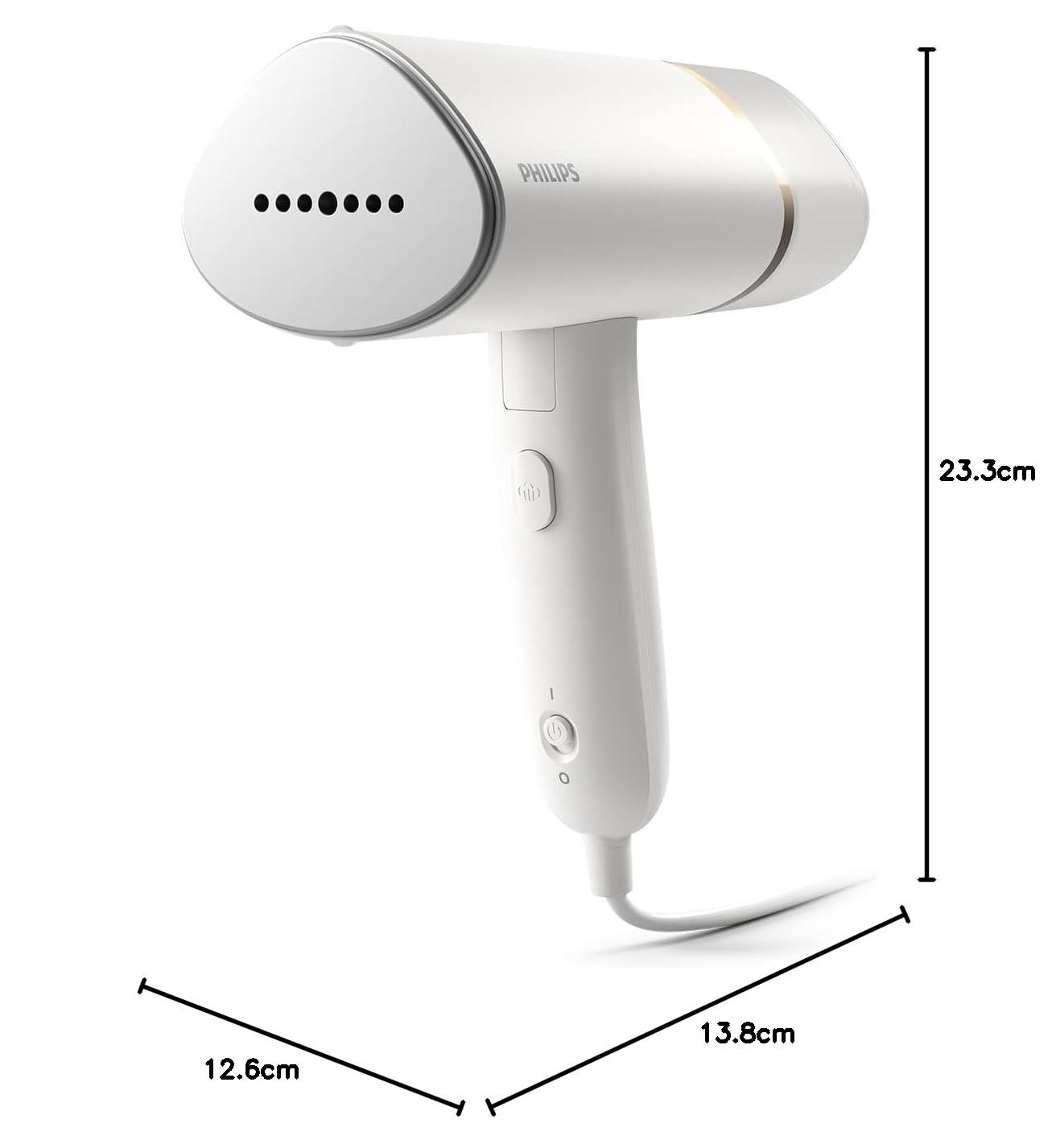Портативний відпарювач Philips 3000 Series STH3020/10 1000 W Компактний, Складаний, фото №2