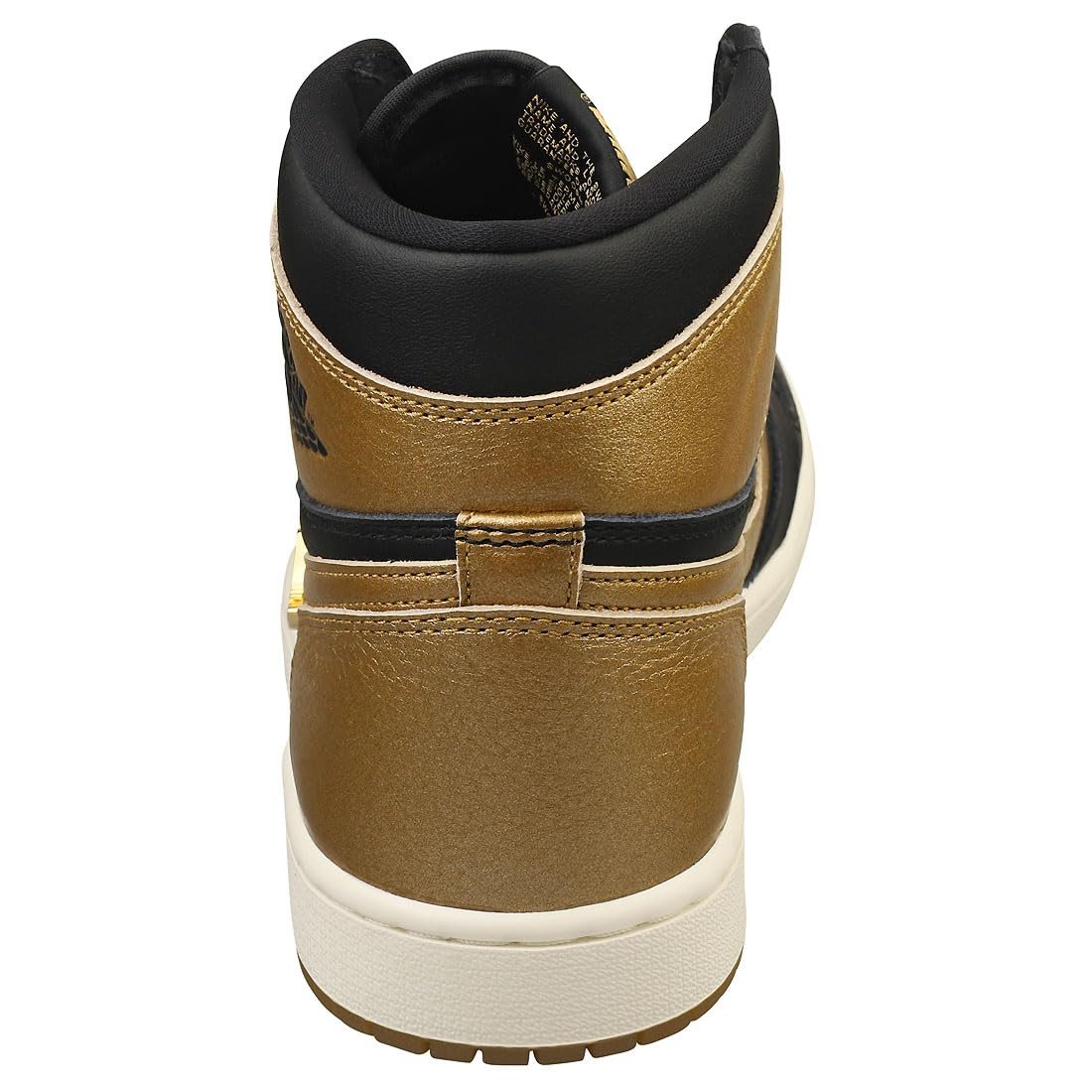 Кросівки Air Jordan 1 Retro High OG Yellow Ochre Black/Sail/Metallic Gold, фото №4