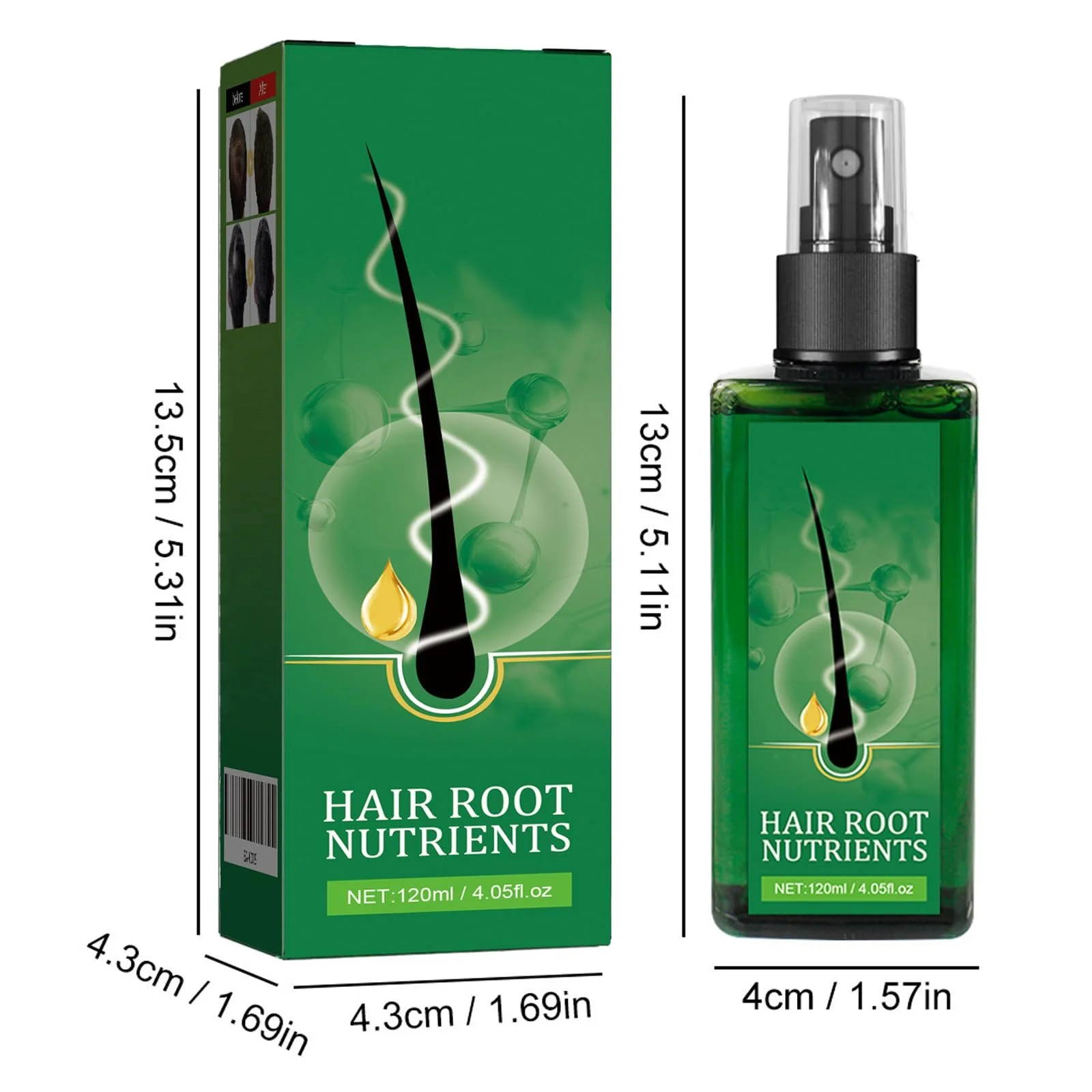 Спрей Dyceittdia Живильний імбирний 2 x Живильні речовини для коренів волосся, Імбирний спрей, 2 x 120 мл, фото №2 Спрей Dyceittdia Живильний імбирний 2 x Живильні речовини для коренів волосся, Імбирний спрей, 2 x 120 мл, фото №2