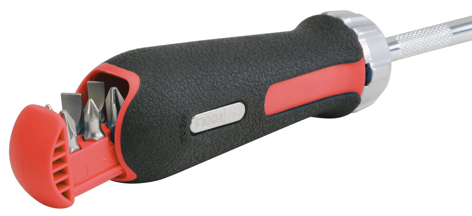 Отвертка-трещотка с битами KS Tools 159.2051 1/4" Revolver 7 предметов, фото №5