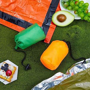 Термоспальный мешок SOFORFREEM 8er-Pack зеленый/оранжевый synthetic.ua - Фото 1