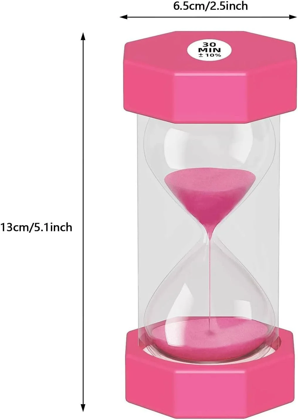 Пісочний годинник 30 хвилин Pink, фото №3 Пісочний годинник 30 хвилин Pink, фото №3