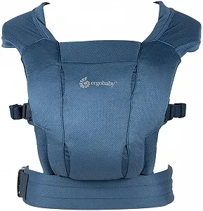 Дитяча переносна сумка Ergobaby Embrace Soft Air Mesh до 12 кг Синій synthetic.ua - Фото 1