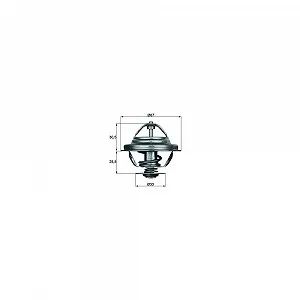 Термостат системи охолодження MAHLE BEHR TX 27 71D для BMW - Фото 1