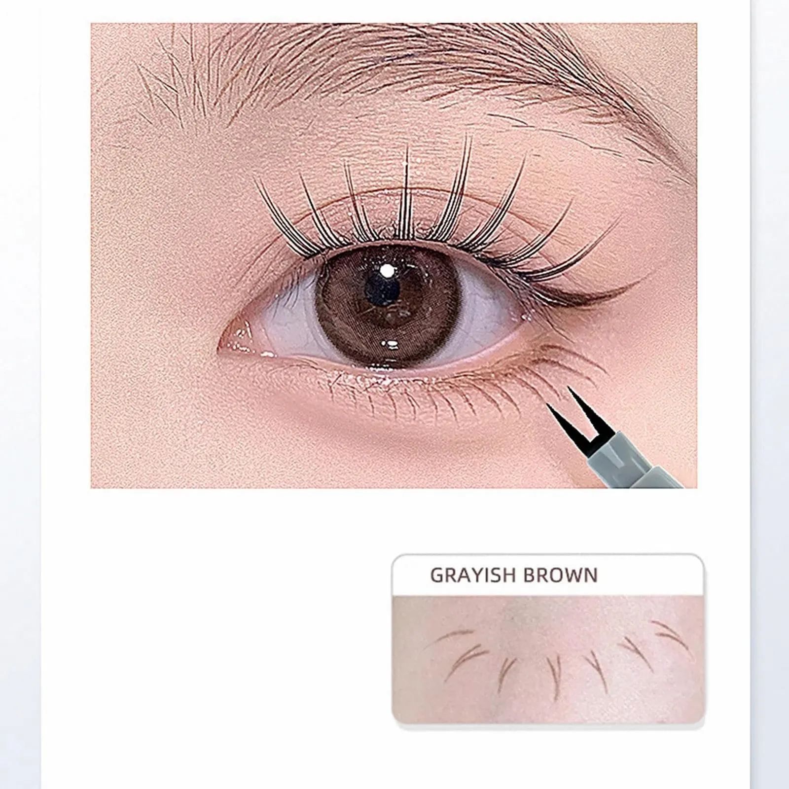 Підводка для нижніх вій з двома наконечниками, фото №7