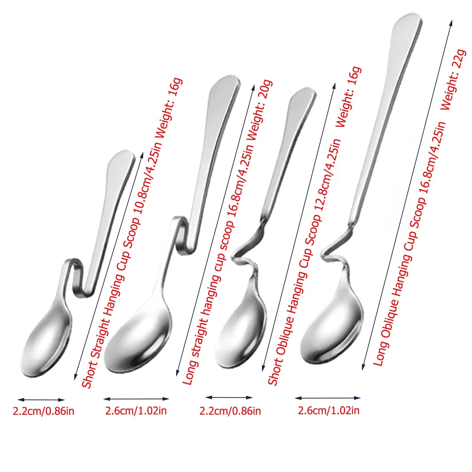 Ложка Kiwi, Спираль Honey, Ложка для меда, Ложка для джема, Ложка для кофе, Серебряный набор для меда с ложкой для всех чашек, стаканов, стеклянных бутылок, чайников и коктейлей, Идеальный набор для столовой посуды и чайной церемонии, фото №5