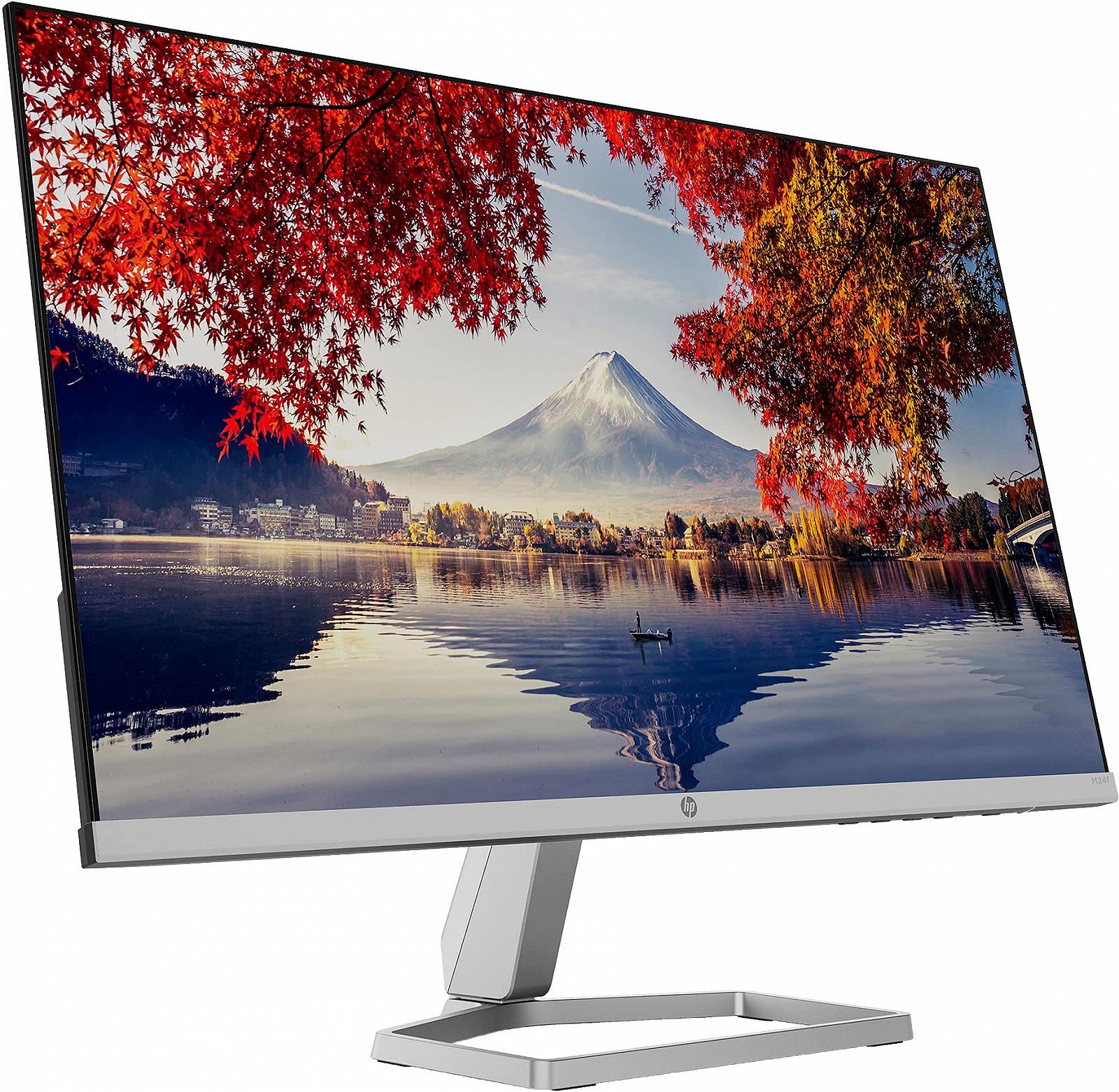 Монітор HP M24f 24 дюйми Full HD IPS 75Hz 5мс VGA HDMI сріблясто-чорний, фото №5