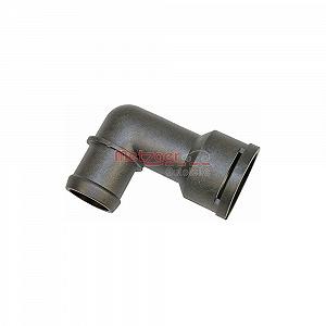 Патрубок системи охолодження METZGER 4010049 для VAG - Фото 1