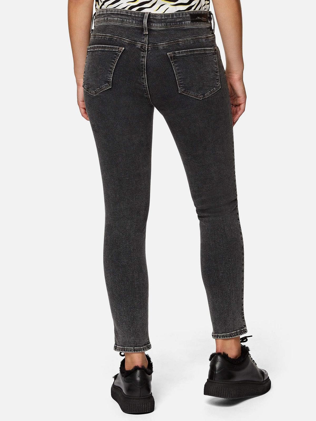 Женские джинсовые штаны MAVI ADRIANA Smoke Random Embellished - 28, фото №3