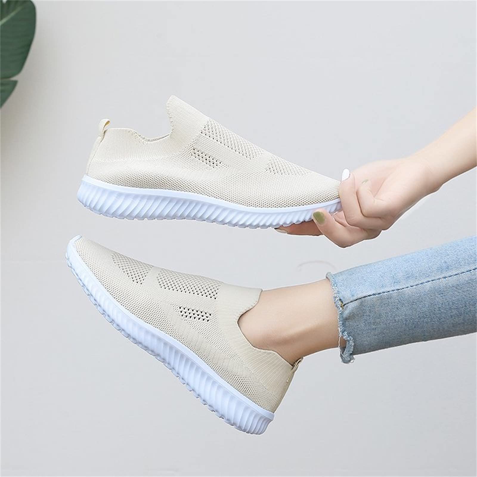 Кроссовки мужские Road Fashion летние Дышащая сетка Плоские На шнуровке Повседневные Красные Черные, фото №2