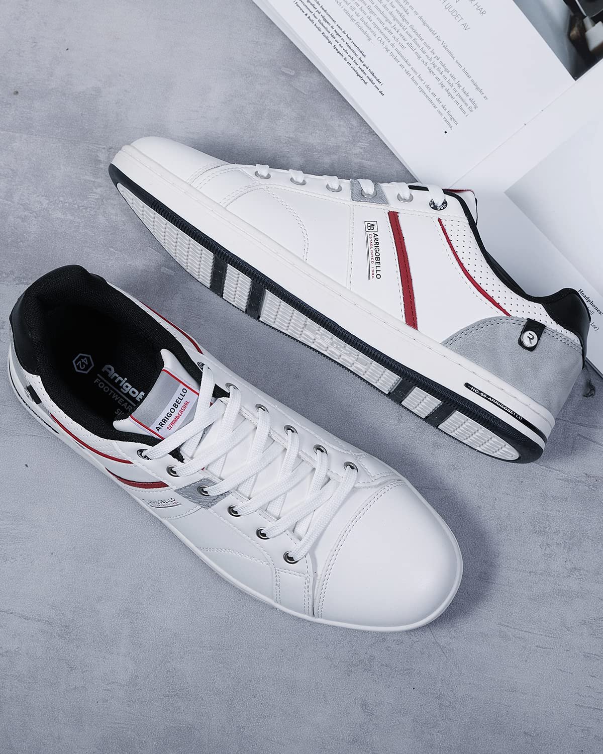 Кросівки Arrigo Bello Casual Шкіряні Легкі для хайкінгу, фото №5