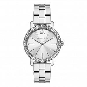 Женские часы Кварцевые Michael Kors Corey MK7347-AMZUK, серебряный, 38 мм - Фото 1