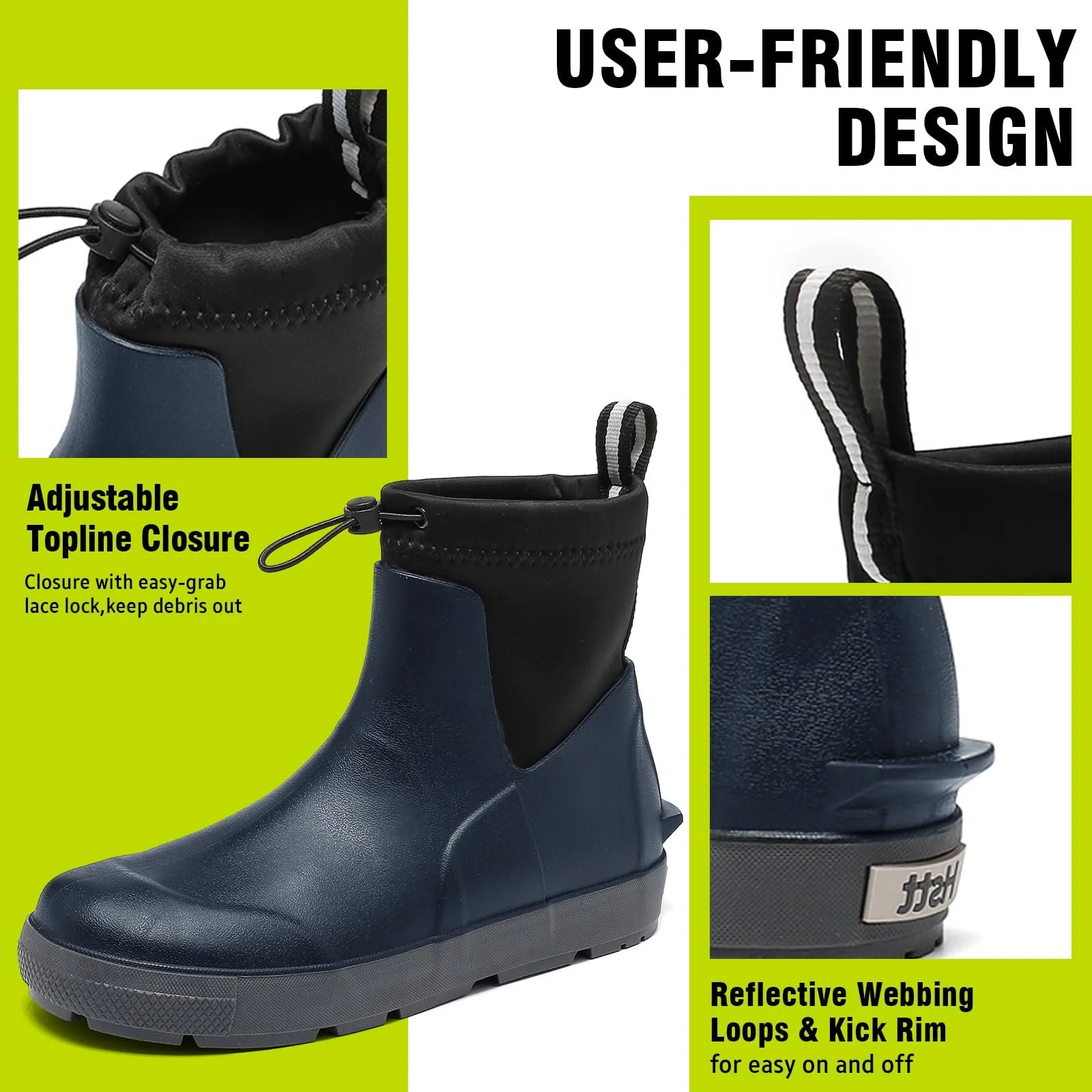 Гумові Чоботи Pelbiuqik Wellington Чоловічі, фото №3