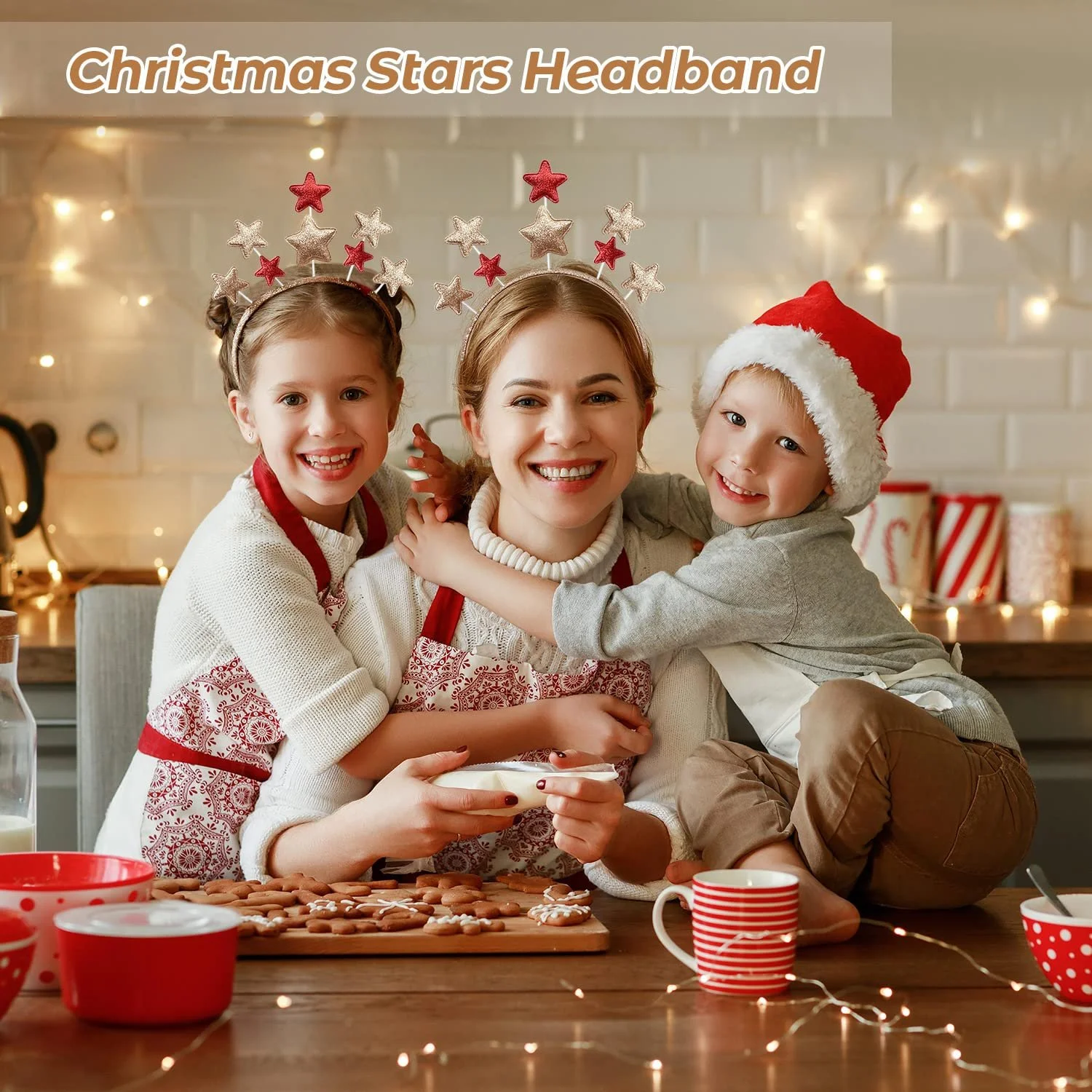 Обруч Звезды Блестки, фото №5