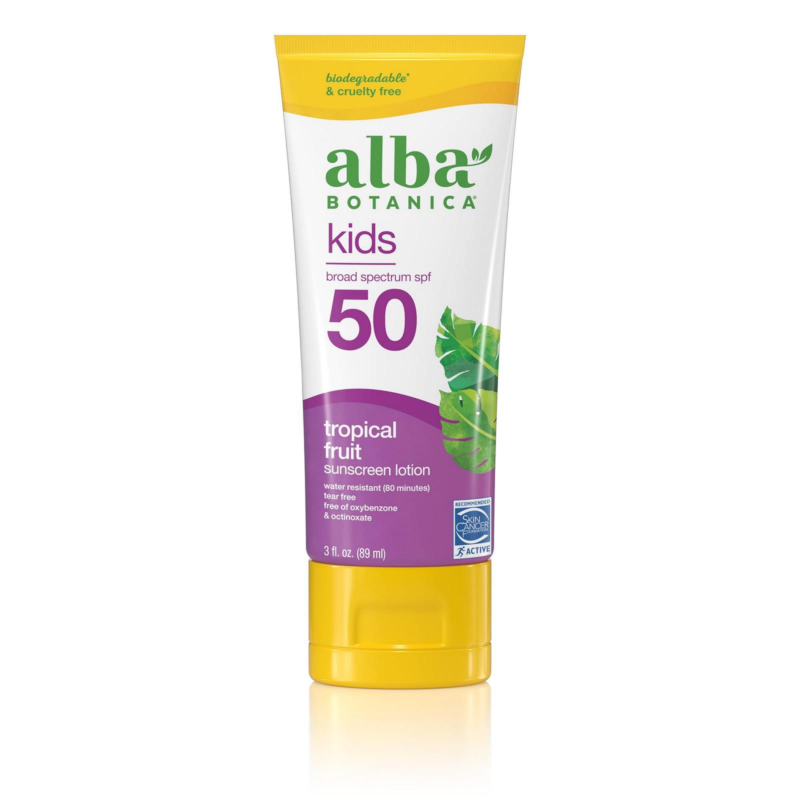 Сонцезахисний крем Alba Botanica Kids SPF 45, 118 мл, фото №1