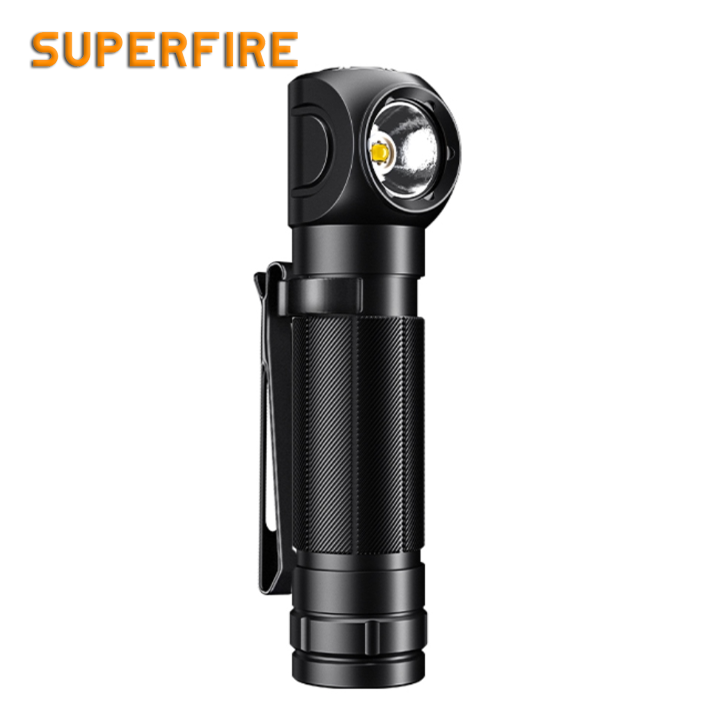 Фонарь многофунциональный аккумуляторный TH04 SuperFire 600 Lumen IP43, фото №1