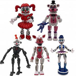 Ігрова фігурка Xinchangda FNAF Five Nights at Freddy's Детachable Luminous Freddy Foxy Sister Location Horror Statue - Фото 1