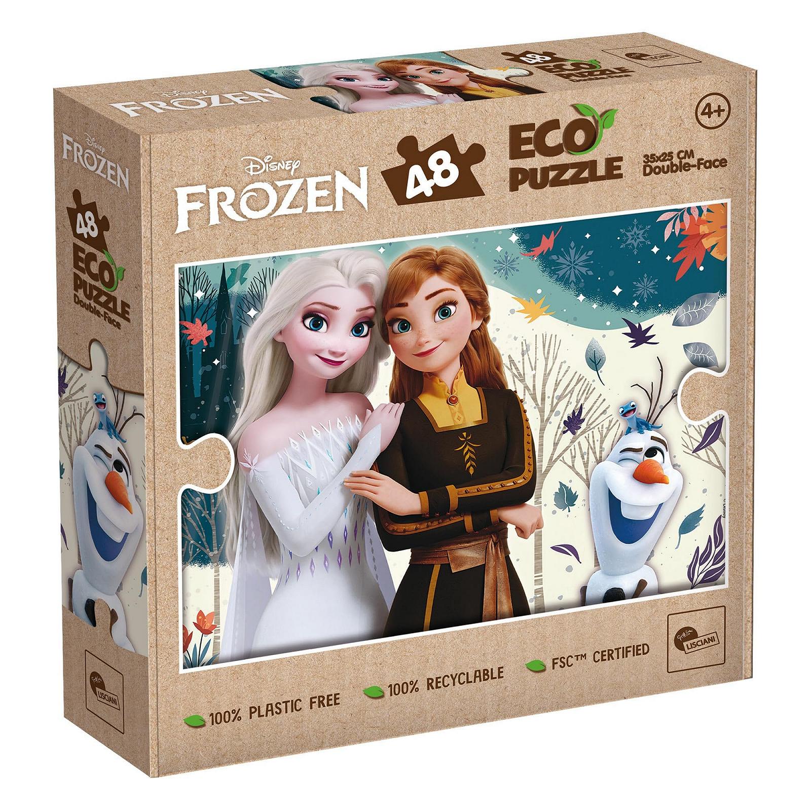 Двусторонний пазл-раскраска Lisciani Disney Snow Queen 48 элементов 25 x 35 см, фото №1 Двусторонний пазл-раскраска Lisciani Disney Snow Queen 48 элементов 25 x 35 см, фото №1