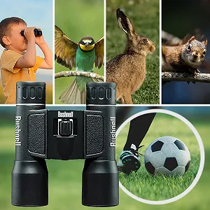 Бінокль Bushnell Powerview 131632 16x32 Grey synthetic.ua - Фото 1