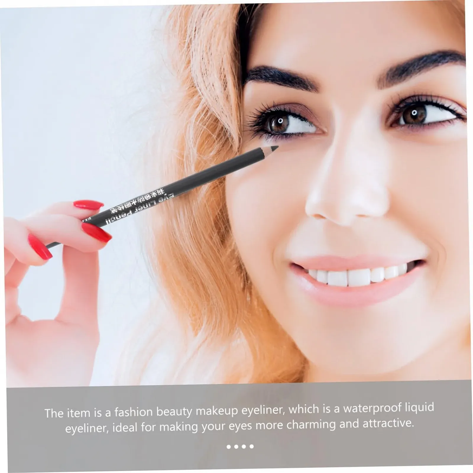 Карандаш для глаз minkissy Водостойкий, фото №4 Карандаш для глаз minkissy Водостойкий, фото №4