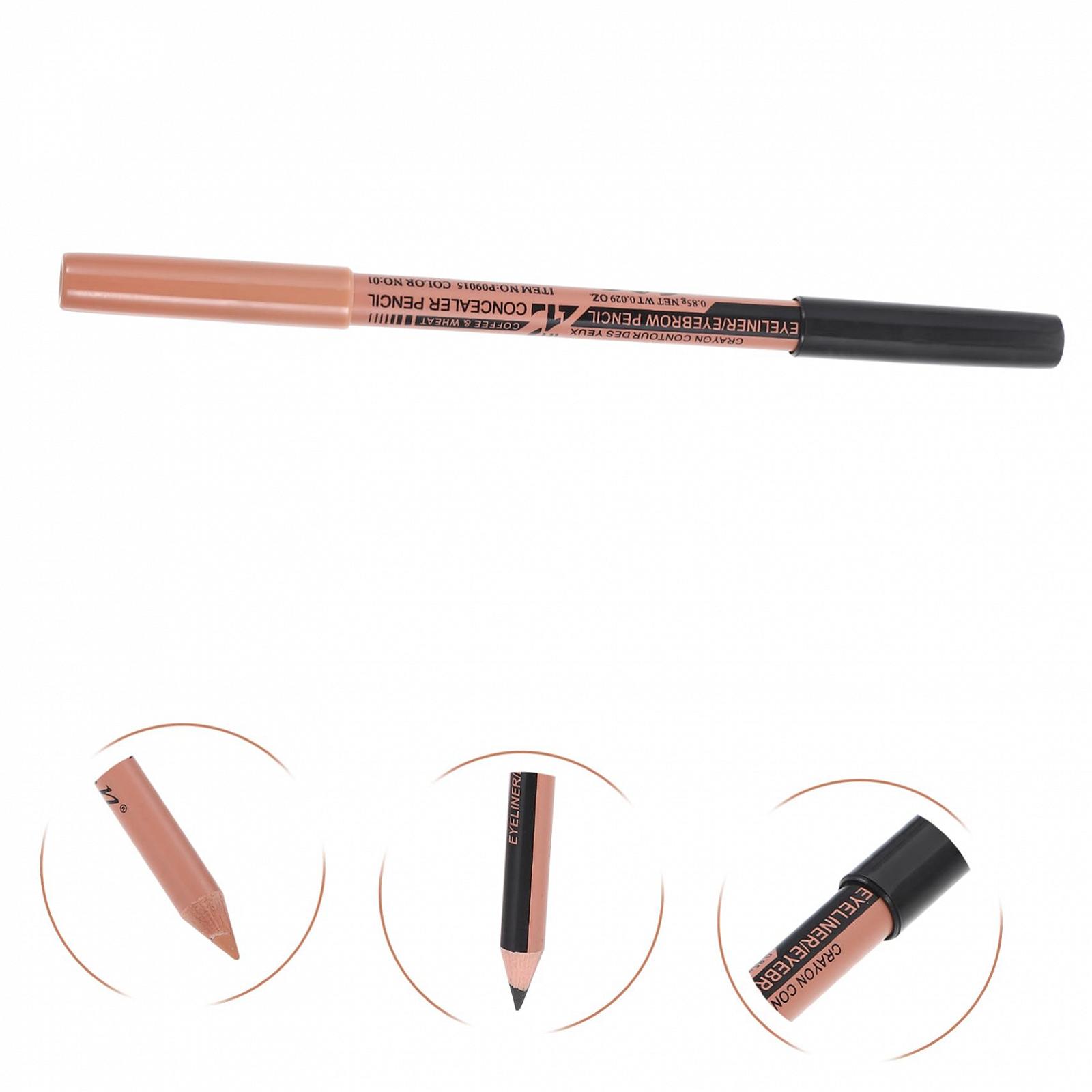 Олівець для брів Fräulein Дерево Подвійний наконечник Набір з 12 штук, фото №7