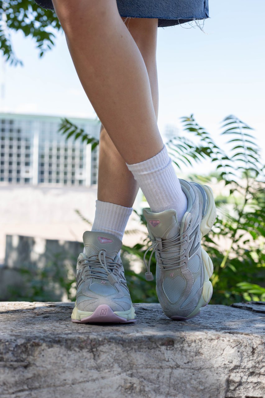 Кроссовки New balance 9060 Grey/Violet, фото №4