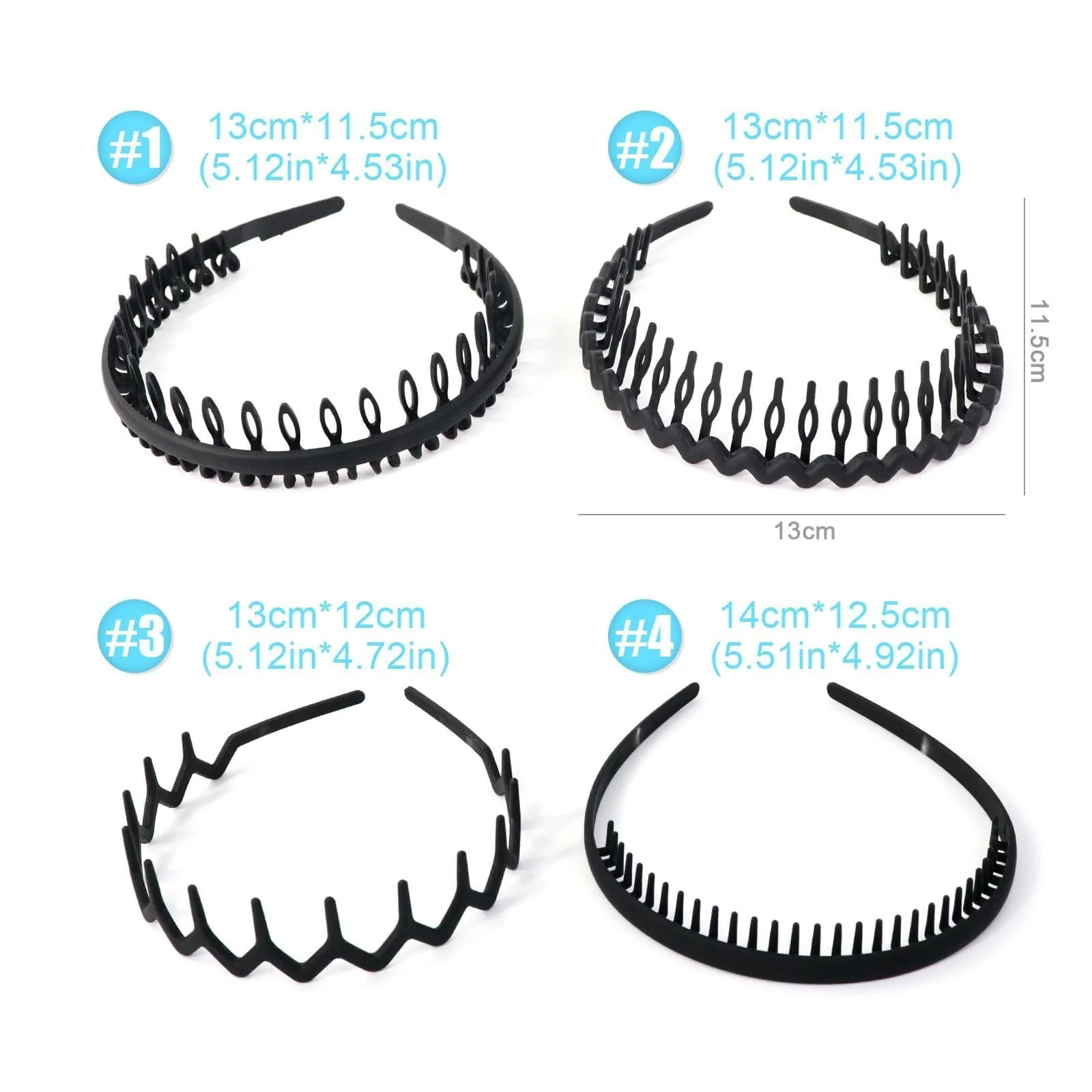 Набор для волос 4 шт., фото №2 Набор для волос 4 шт., фото №2